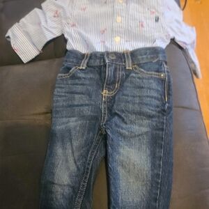 OshKosh B'gosh Blue Denim Jeans Classic Style